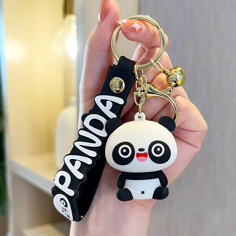 Wholesale Epoxy Red Panda Keychain